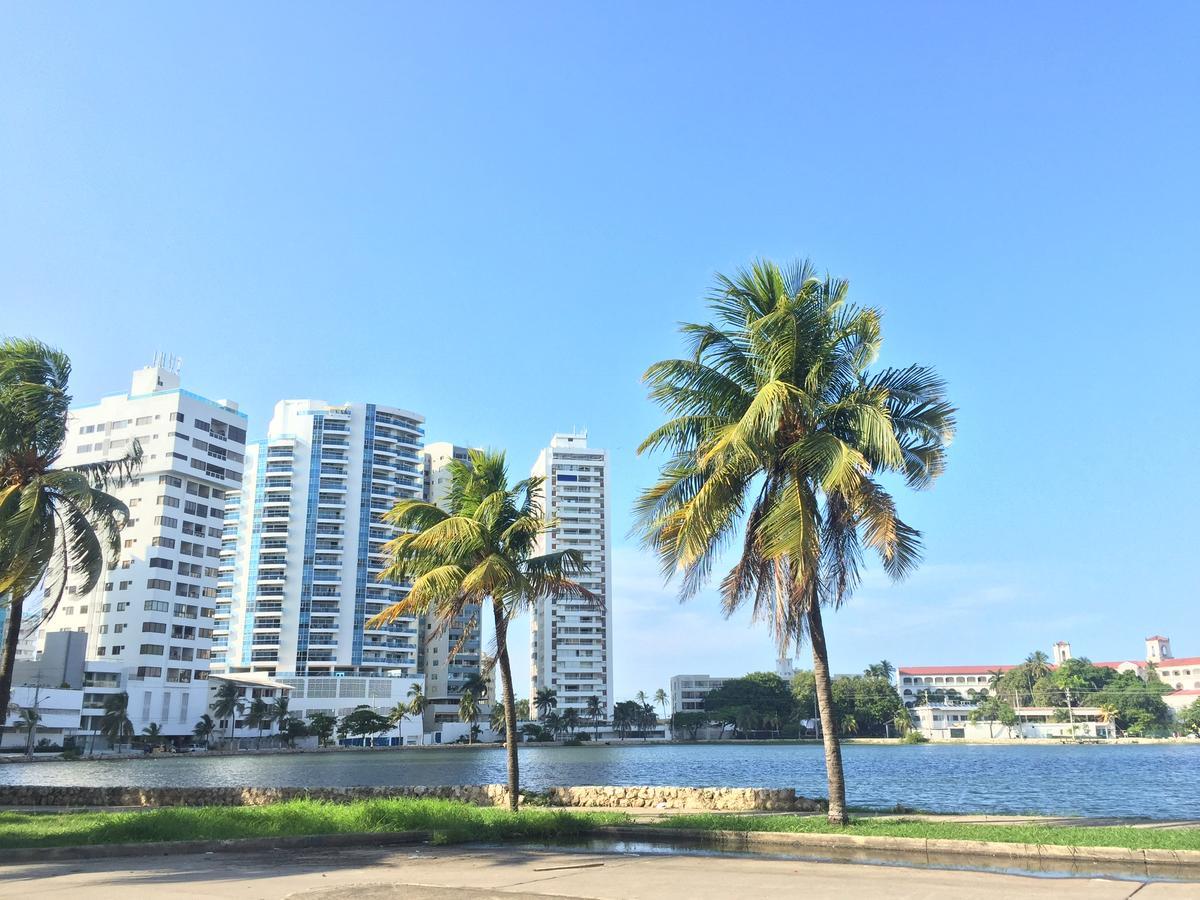 Apartamento Con Hermosa Vista Y Cerca De Playas Cartagena Kültér fotó